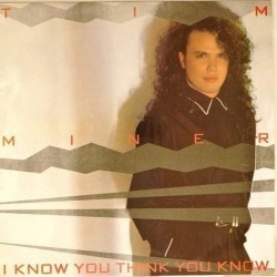 Пластинка Tim Miner I know you think you know